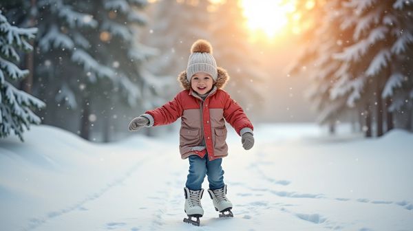 Votre enfant peine à trouver son équilibre en école de glisse ?